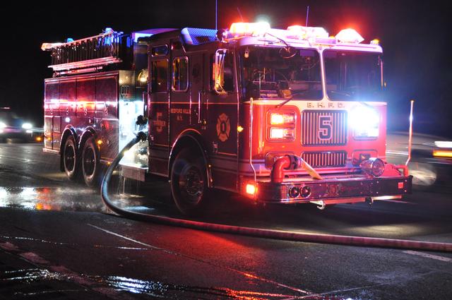 I-684 Car Fire November 2011